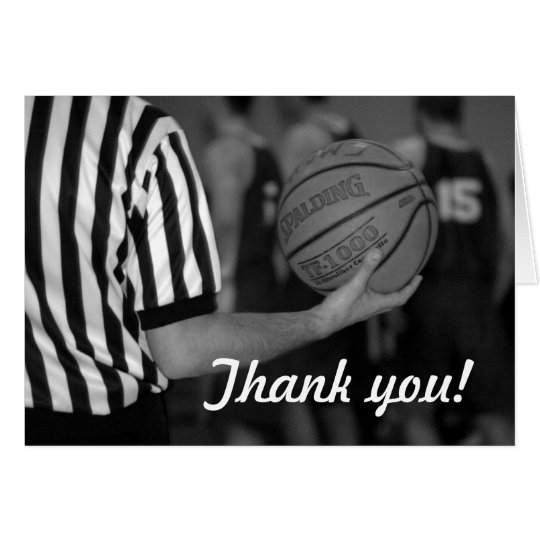 Thank you! card