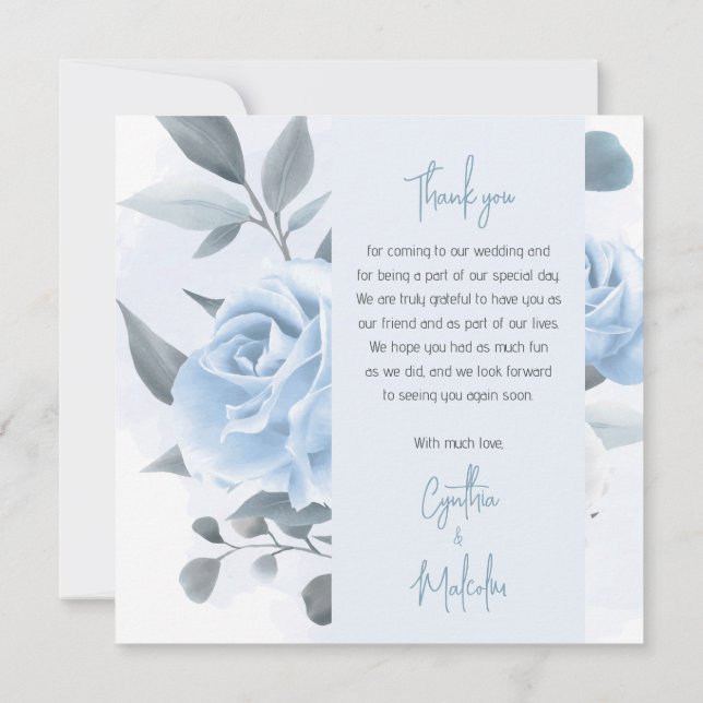 Thank You Card (Back)