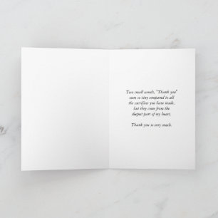 Thank You Card