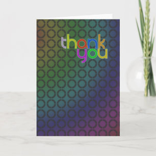 Thank you card