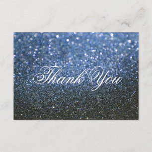 Thank You Card - Blue Lit Nite Fab