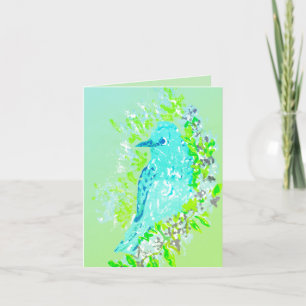 Thank You Card  : Canary
