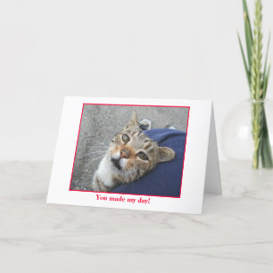 Thank You Card. Card