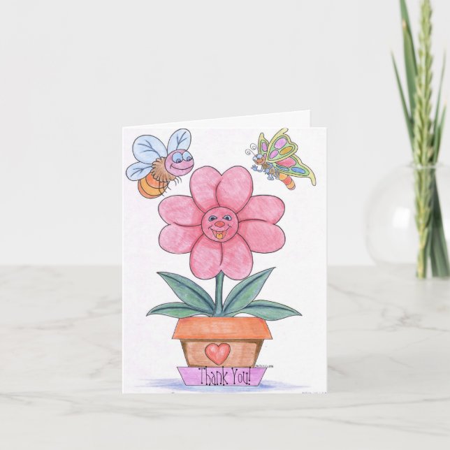 Thank You Card (cartoon) (Front)