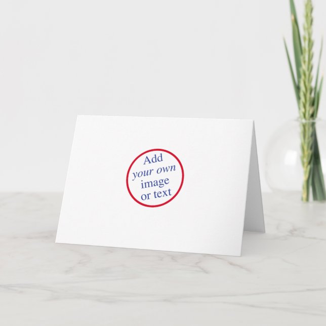 Thank you card: Custom, Create Your Own, original (Front)