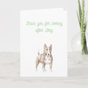 Thank You Card, Customisable Card