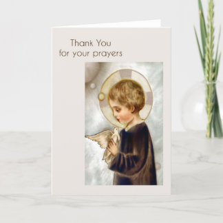 Thank You Card for Prayers