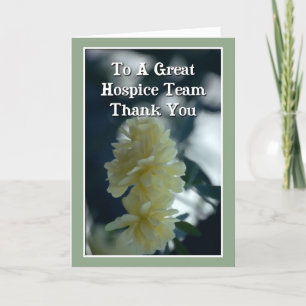 Thank You Card For Team