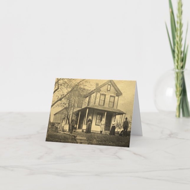 Thank  you card for the Real Estate Business (Front)