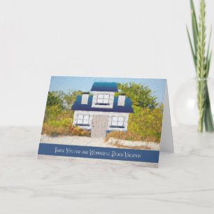 Thank You Card for use of Beach Cottage