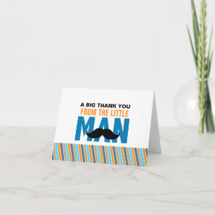 Thank You Card from the "Little Man"