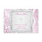 Thank You Card Girl First Holy Communion Cross