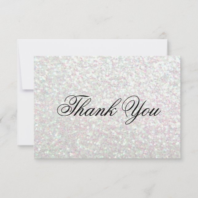 Thank You Card - Glit Fab - Iridescent (Front)