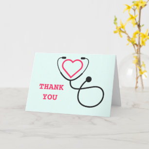 Thank You Card Healthcare Workers