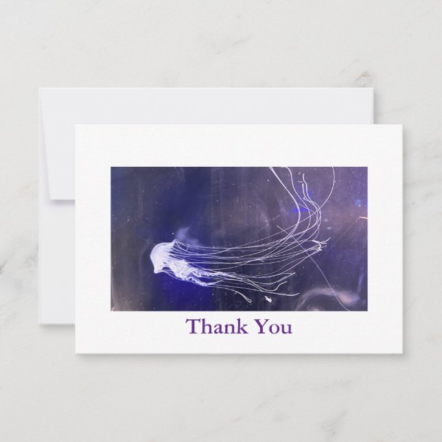 Thank You Card, Jellyfish Card (Front)
