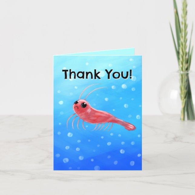 Thank you Card (krill) (Front)