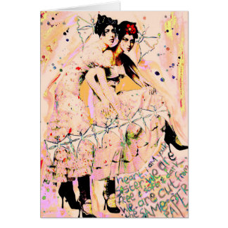 Thank you card "Thank you for being my soul sister