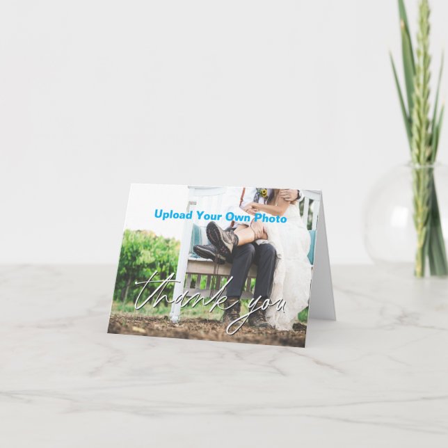 Thank You Card Wedding, Shower, Special Event (Front)