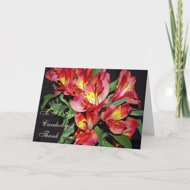 Thank You Cardiologist Card (Front)