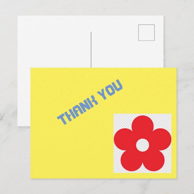 thank you cards  (Front/Back)