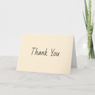 Thank you cards