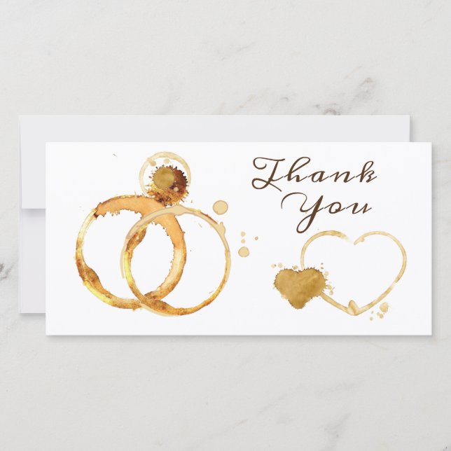 Thank You Cards For Wedding Gift (Front)