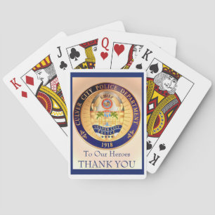 THANK YOU CCPD PLAYING CARDS