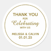 Thank you, celebrating with us, Wedding Gifts