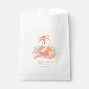 Thank You Chic Mommy and Baby Fox Baby Shower Favour Bag