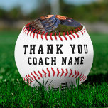 Thank you Coach Team Name Number Photo Baseball<br><div class="desc">Thank you Coach Team Name Number Photo Baseball. A perfect thank you gift for a coach. Personalize it with your photo,  team name,  your name,  your number,  the year and the coach name.</div>