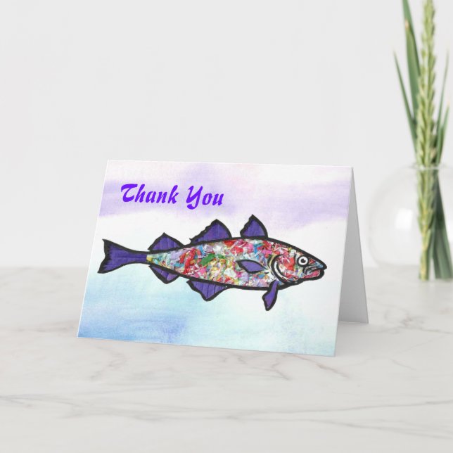 Thank You Cod Card (Front)