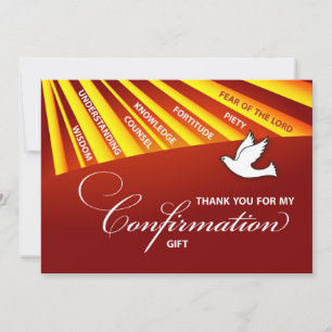 Thank You, Confirmation Personalize, Cust Thank You Card
