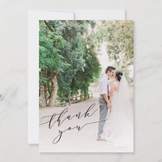 Thank You Couple Wedding Photo
