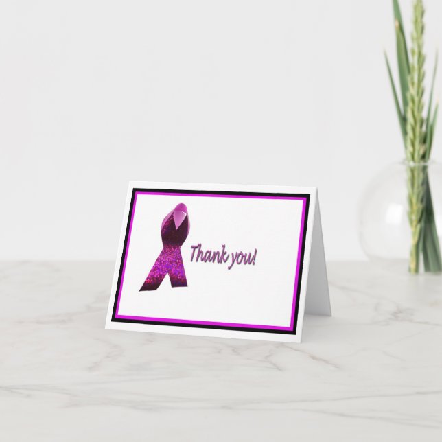 thank you cure SIMPLE Card (Front)