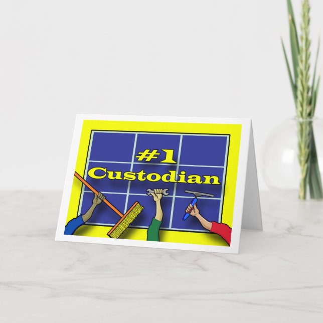 Thank You Custodian, Tools of the Trade Card (Front)