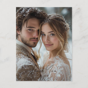 Thank You, Custom Photo Postcard