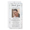 Thank You Custom Photo Sympathy - Floral Stone