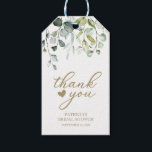 Thank You - Cute Heart Greenery Eucalyptus Gift Ta Gift Tags<br><div class="desc">Thank You - Cute Heart Greenery Eucalyptus Gift Tags</div>