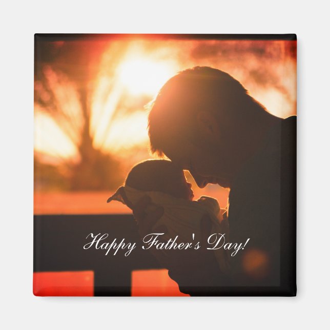 Thank you Dad, Father's Day Custom Magnet (Front)