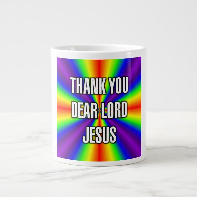 THANK YOU DEAR LORD JESUS Mug (Front)