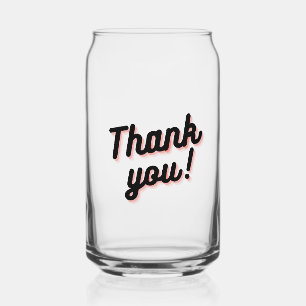 Thank You Delight Mug Can Glass