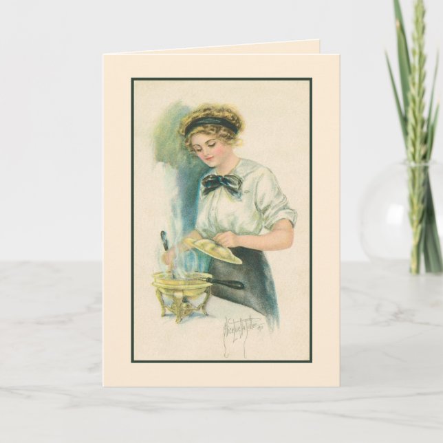Thank You: Dinner Hostess Thank You Card (Front)