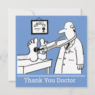 Thank You Doctor. Card