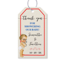 Thank You Doctor Medical Baby Shower Favour Tag