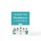 Thank You Doctor Nurse Healthcare Workers Card