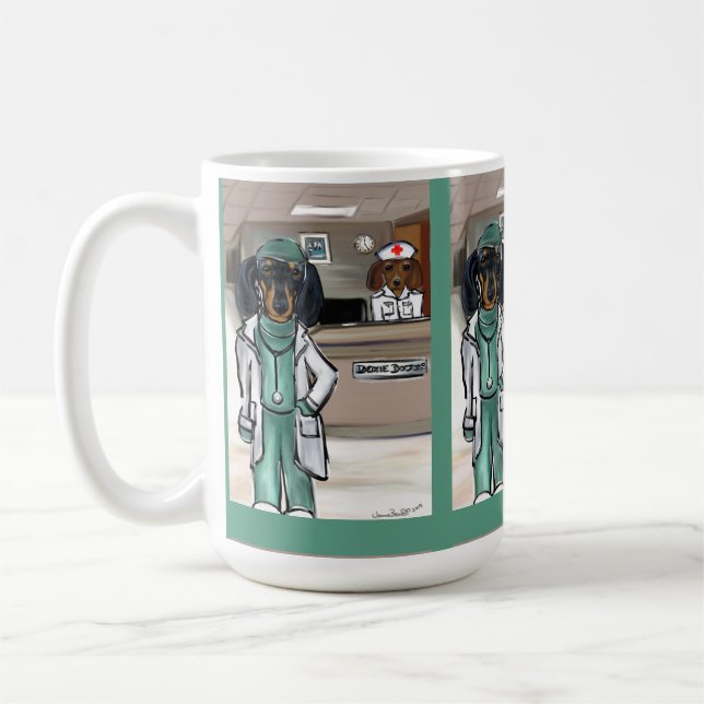 THANK YOU DOCTORS,NURSES AND FIRST RESPONDERS COFFEE MUG (Left)