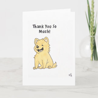Thank You Dog 1 Card