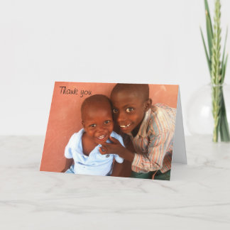 Thank you donors! card