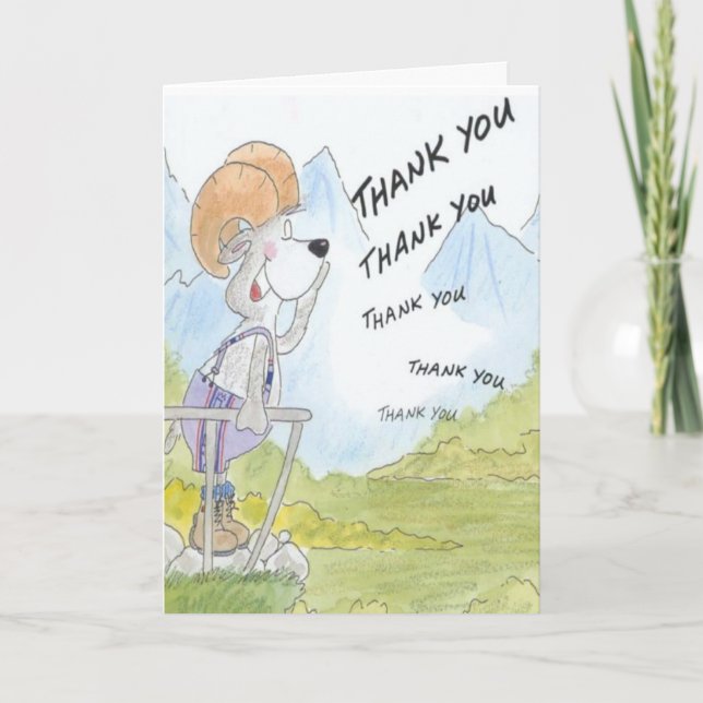 Thank You Echo - Funny Message (Front)