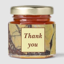 Thank You Elegant Marbled Agate Photo Appreciation